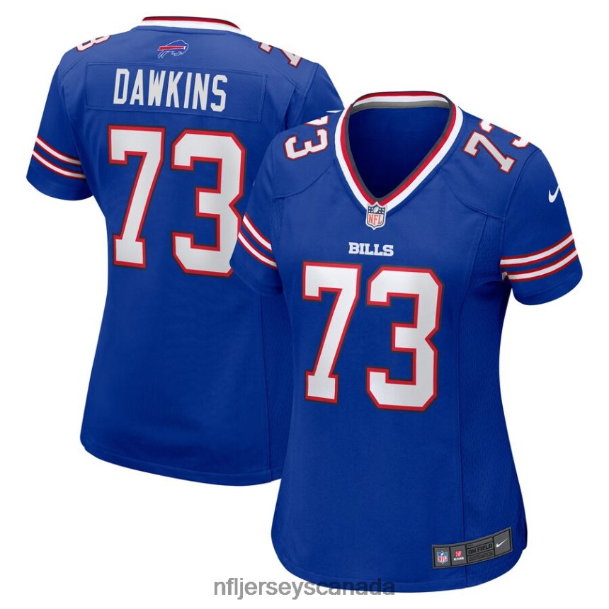 Women Buffalo Bills Dion Dawkins Nike Royal Game Jersey Clothing NFL TBXFR63272