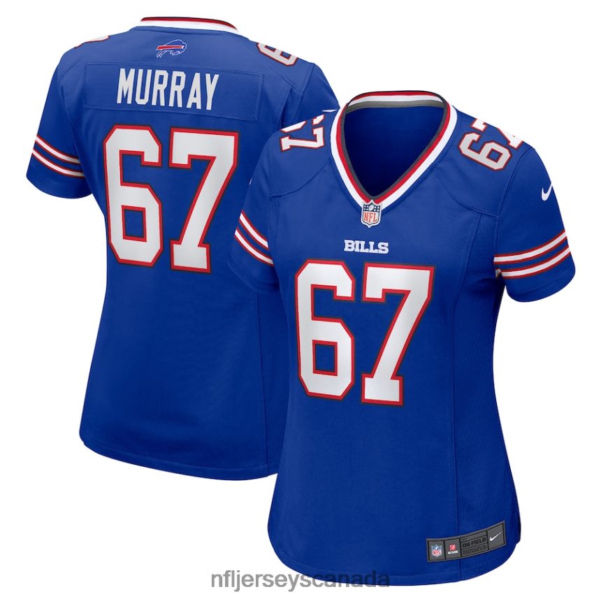 Women Buffalo Bills Justin Murray Nike Royal Home Game Player Jersey Clothing NFL TBXFR65295