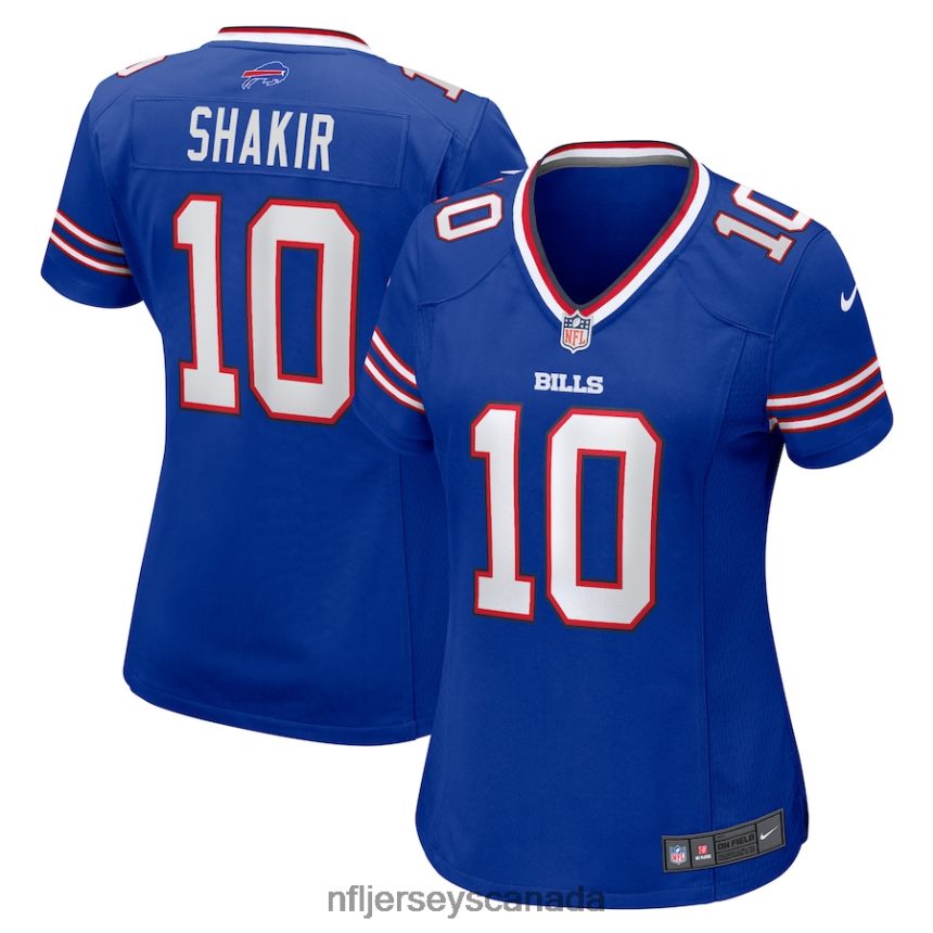 Women Buffalo Bills Khalil Shakir Nike Royal Game Jersey Clothing NFL TBXFR61960