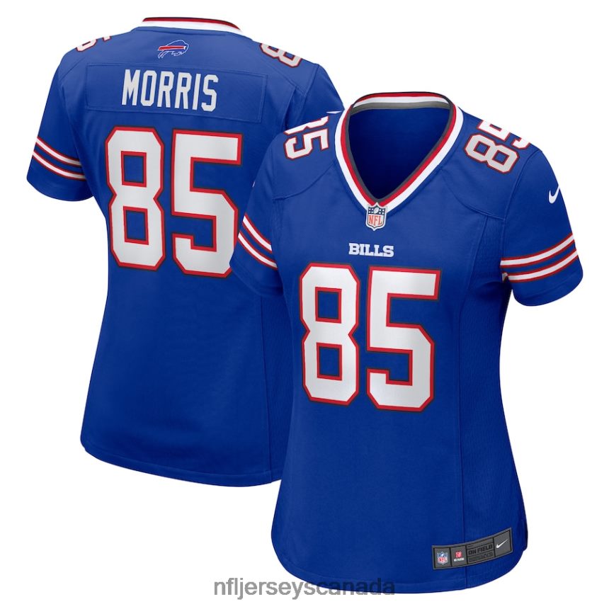Women Buffalo Bills Quintin Morris Nike Royal Game Player Jersey Clothing NFL TBXFR64030