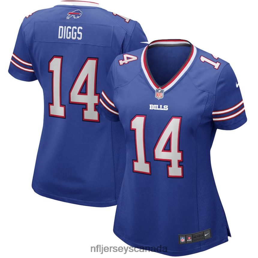 Women Buffalo Bills Stefon Diggs Nike Royal Logo Game Player Jersey Clothing NFL TBXFR62767