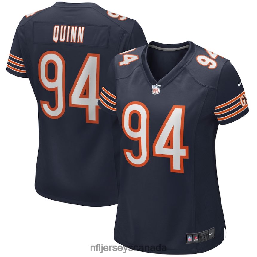 Women Chicago Bears Robert Quinn Nike Navy Player Game Jersey Clothing NFL TBXFR64745