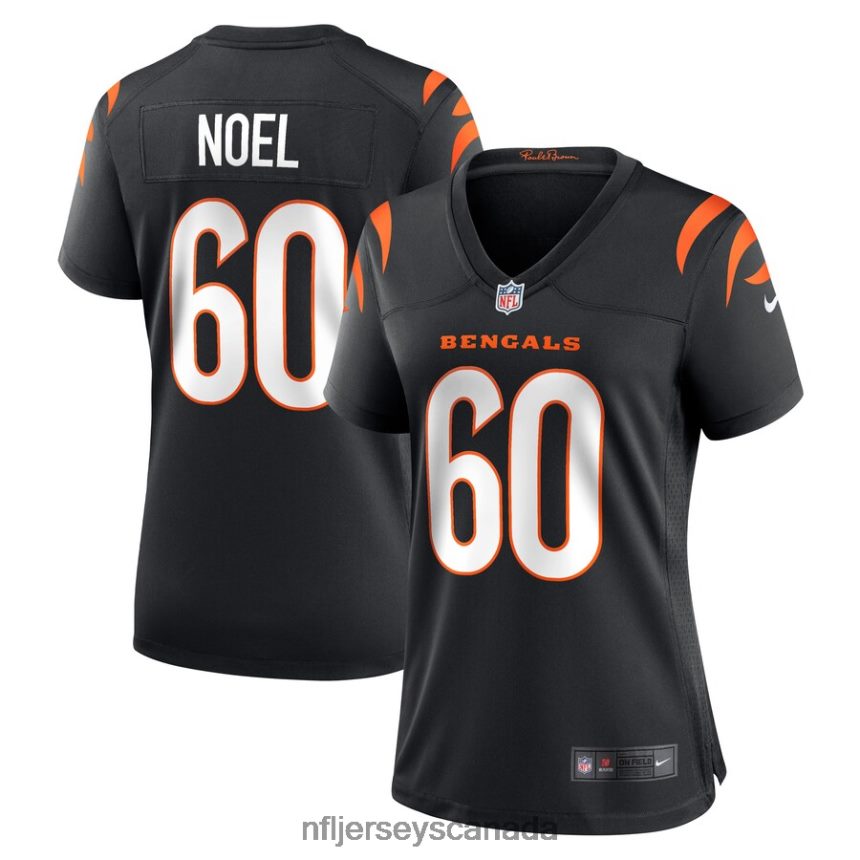 Women Cincinnati Bengals Desmond Noel Nike Black Game Player Jersey Clothing NFL TBXFR66015