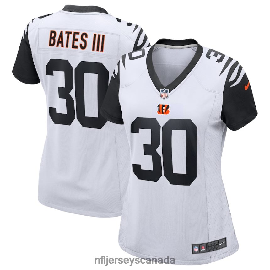 Women Cincinnati Bengals Jessie Bates III Nike White Alternate Game Jersey Clothing NFL TBXFR62450