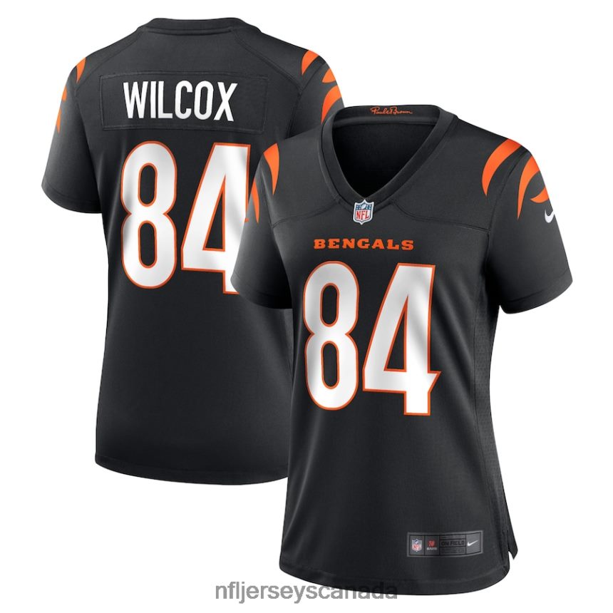 Women Cincinnati Bengals Mitchell Wilcox Nike Black Player Game Jersey Clothing NFL TBXFR65802