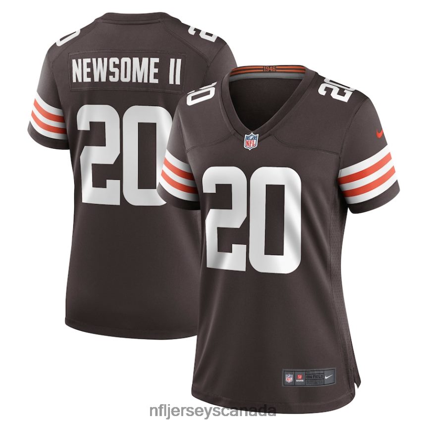 Women Cleveland Browns Greg Newsome II Nike Brown Game Jersey Clothing NFL TBXFR64597