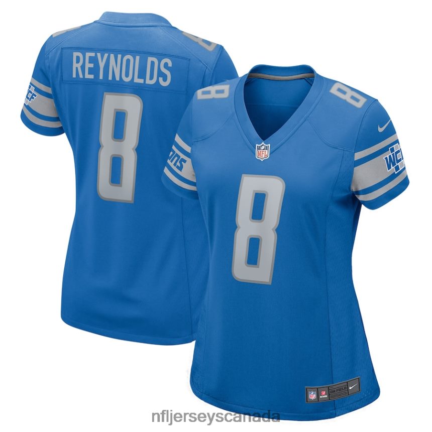 Women Detroit Lions Josh Reynolds Nike Blue Player Game Jersey Clothing NFL TBXFR65514