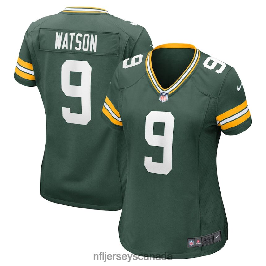 Women Green Bay Packers Christian Watson Nike Green Player Game Jersey Clothing NFL TBXFR61692