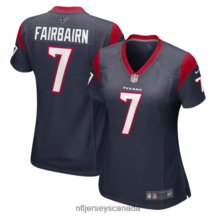 Women Houston Texans Ka'imi Fairbairn Nike Navy Game Jersey Clothing NFL TBXFR66281