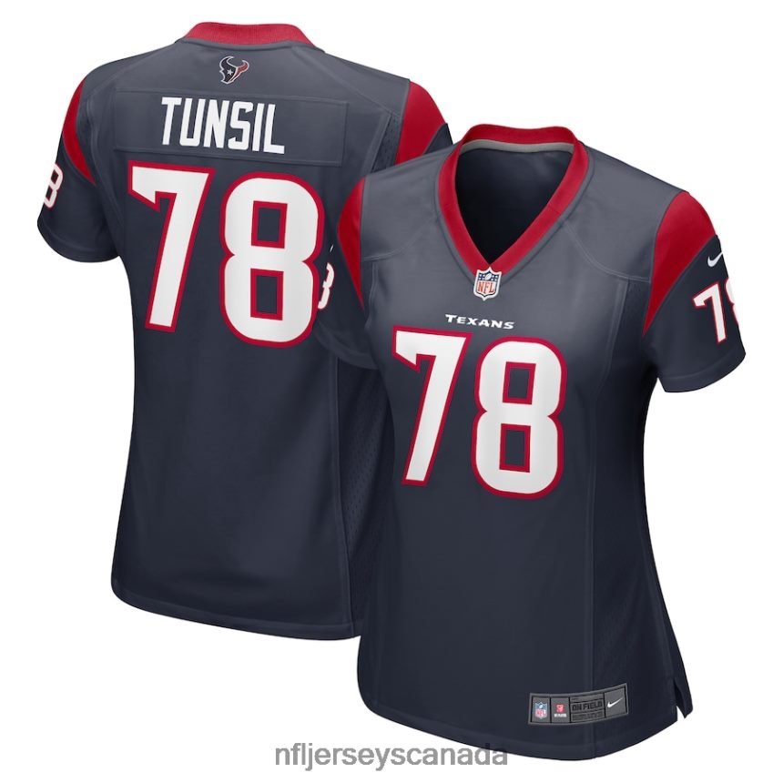 Women Houston Texans Laremy Tunsil Nike Navy Game Jersey Clothing NFL TBXFR64765