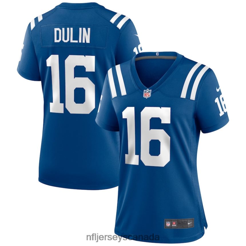 Women Indianapolis Colts Ashton Dulin Nike Royal Game Jersey Clothing NFL TBXFR65014