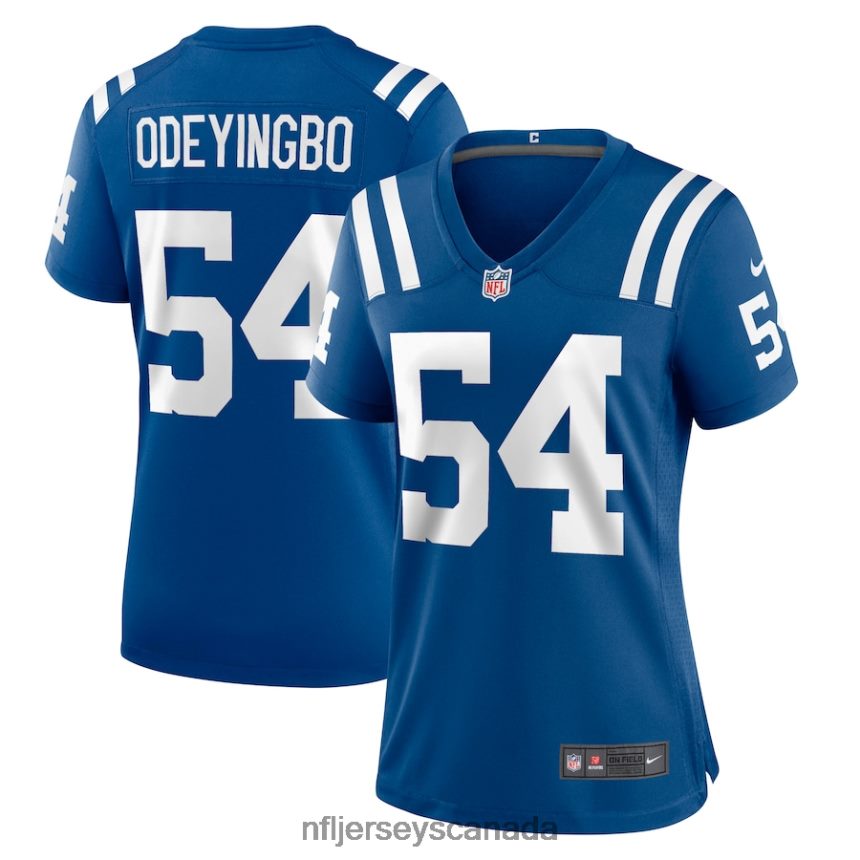 Women Indianapolis Colts Dayo Odeyingbo Nike Royal Game Jersey Clothing NFL TBXFR65021