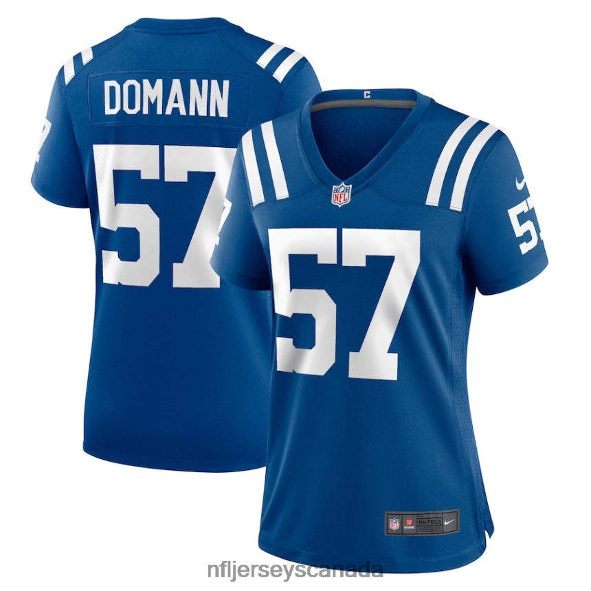 Women Indianapolis Colts JoJo Domann Nike Royal Game Player Jersey Clothing NFL TBXFR65645