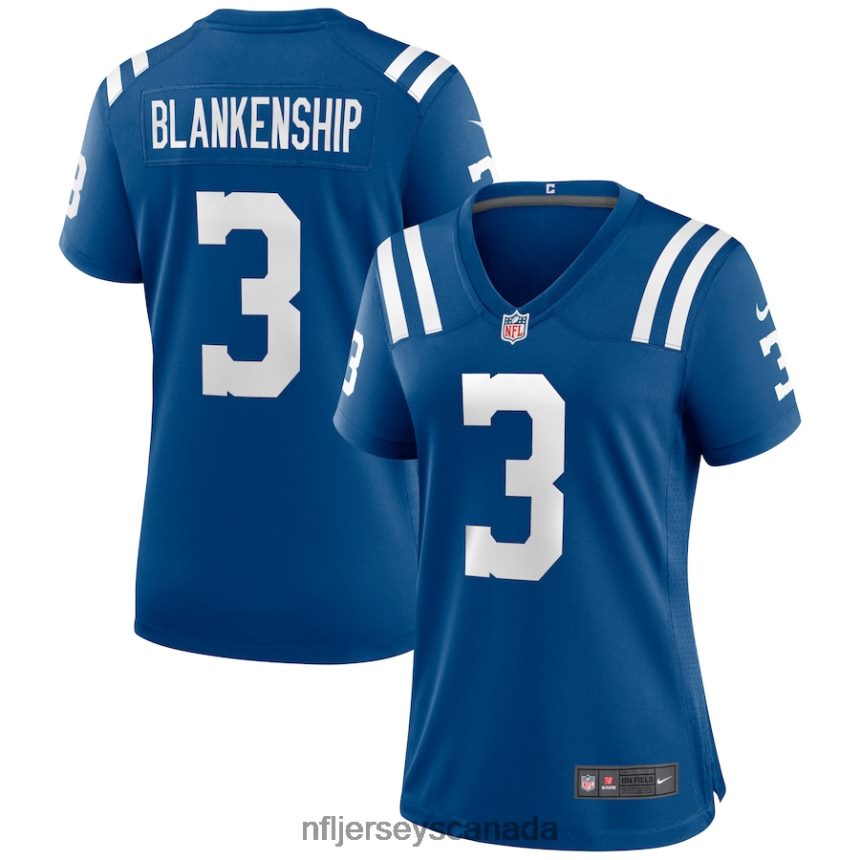 Women Indianapolis Colts Rodrigo Blankenship Nike Royal Game Jersey Clothing NFL TBXFR65015