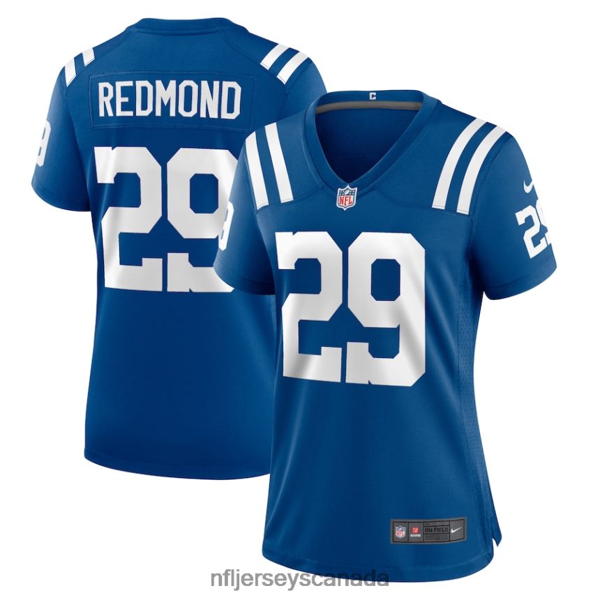 Women Indianapolis Colts Will Redmond Nike Royal Game Player Jersey Clothing NFL TBXFR65626