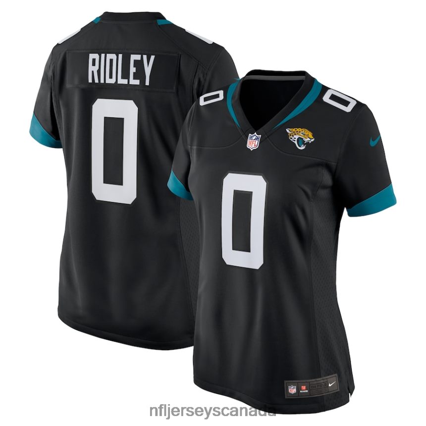 Women Jacksonville Jaguars Calvin Ridley Nike Black Game Jersey Clothing NFL TBXFR64851