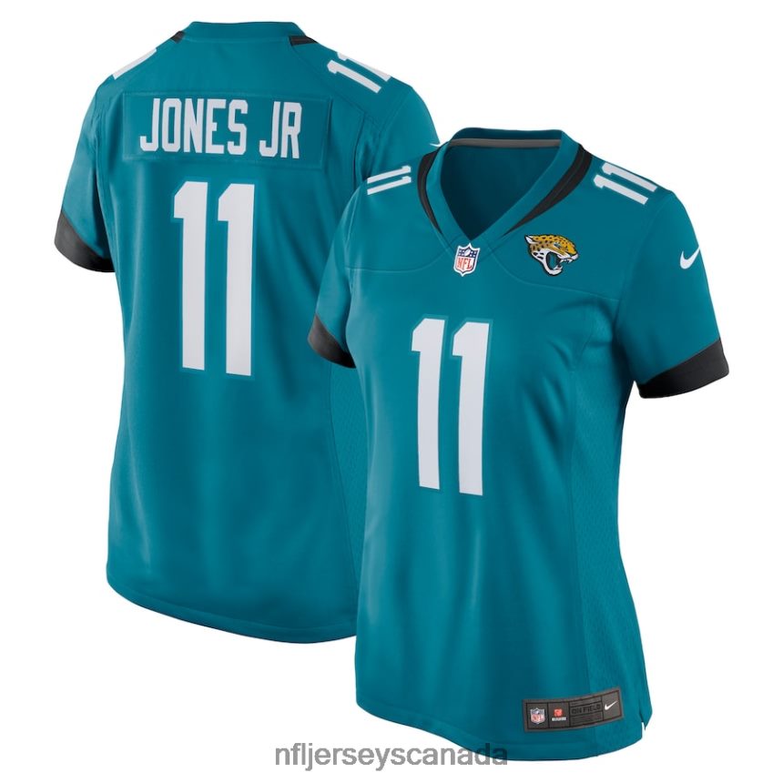 Women Jacksonville Jaguars Marvin Jones Jr. Nike Teal Nike Game Jersey Clothing NFL TBXFR64638