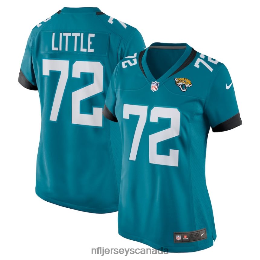 Women Jacksonville Jaguars Walker Little Nike Teal Nike Game Jersey Clothing NFL TBXFR63716