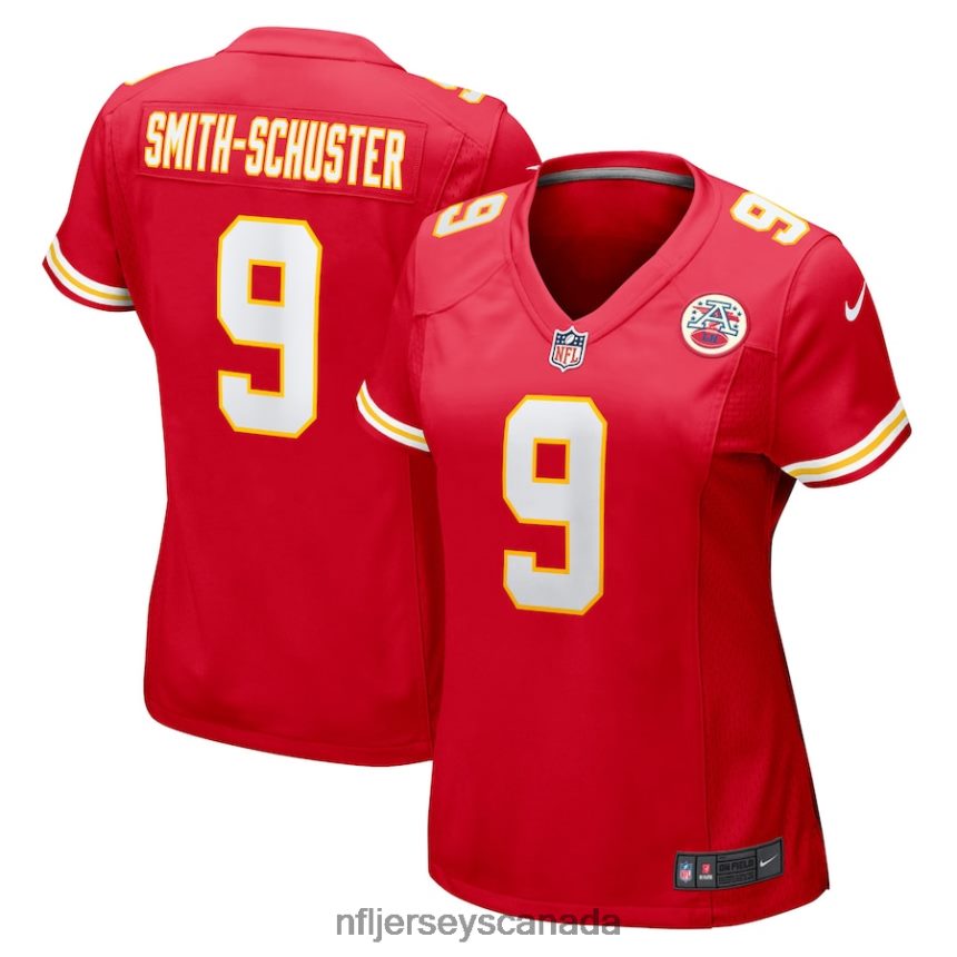 Women Kansas City Chiefs JuJu Smith-Schuster Nike Red Game Jersey Clothing NFL TBXFR62775
