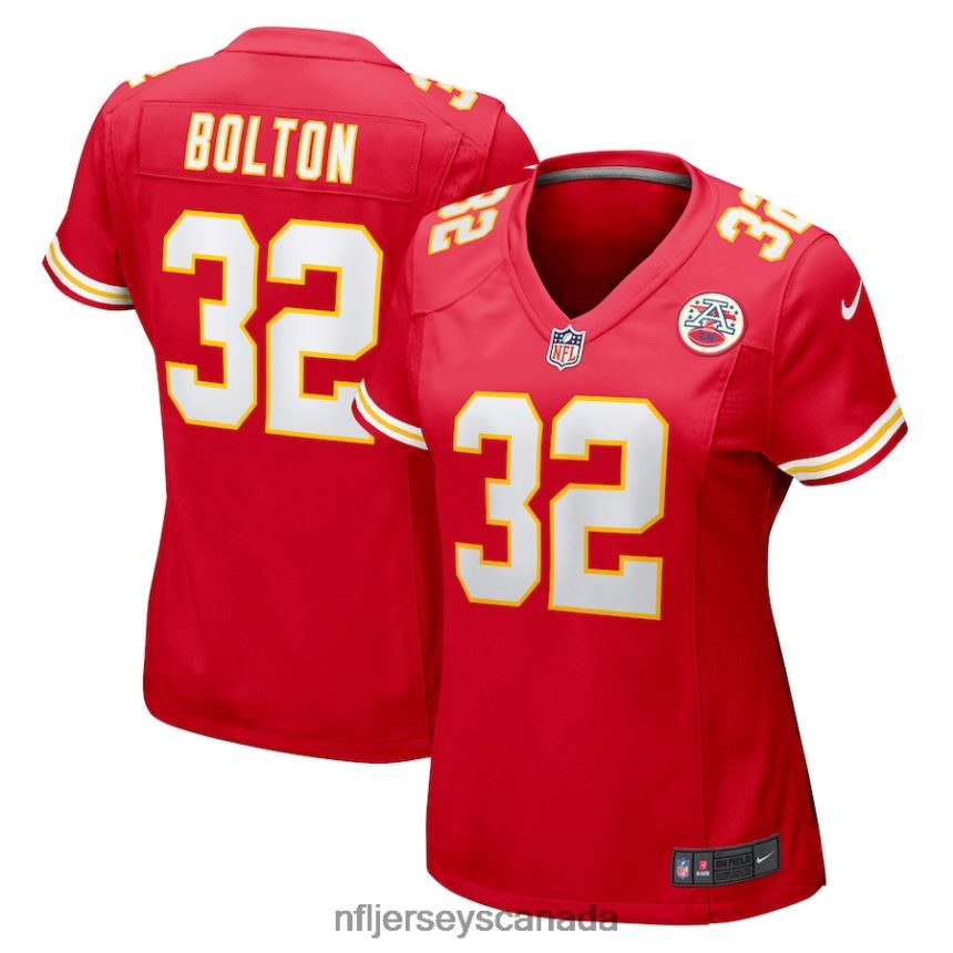 Women Kansas City Chiefs Nick Bolton Nike Red Game Jersey Clothing NFL TBXFR61866