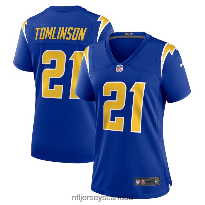 Women Los Angeles Chargers LaDainian Tomlinson Nike Royal Retired Game Jersey Clothing NFL TBXFR65860