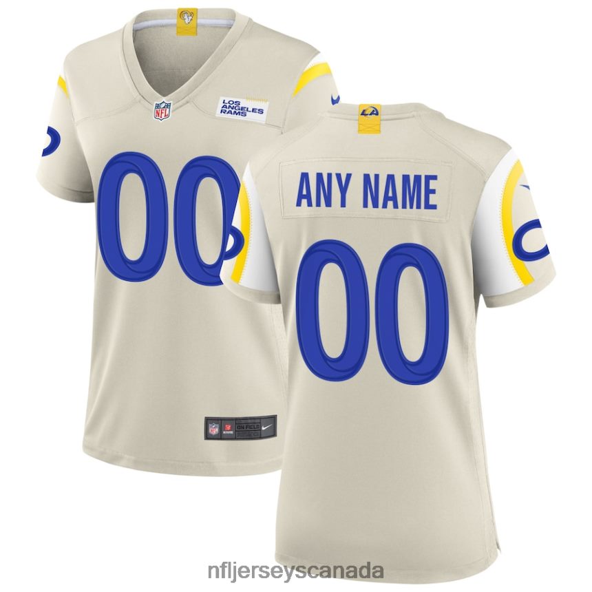 Women Nike Los Angeles Rams Bone Custom Game Jersey Clothing NFL TBXFR64123