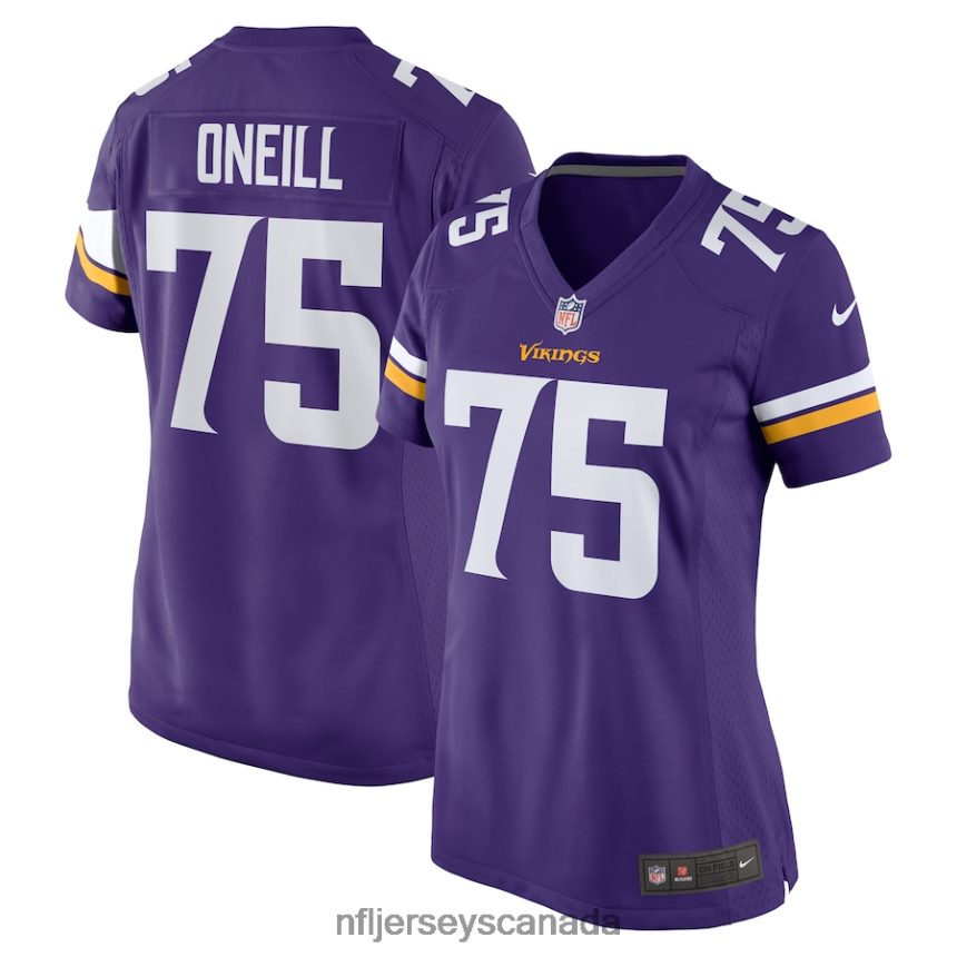 Women Minnesota Vikings Brian O'Neill Nike Purple Game Jersey Clothing NFL TBXFR65208