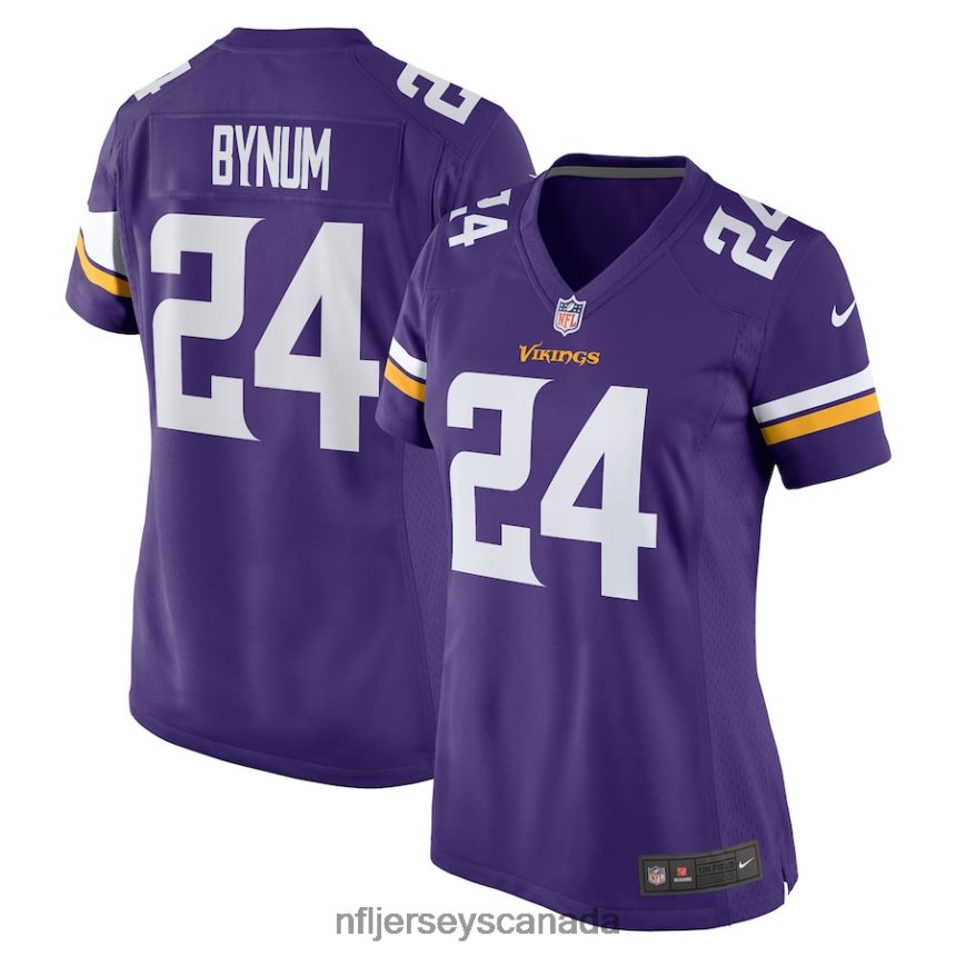 Women Minnesota Vikings Camryn Bynum Nike Purple Player Game Jersey Clothing NFL TBXFR61715