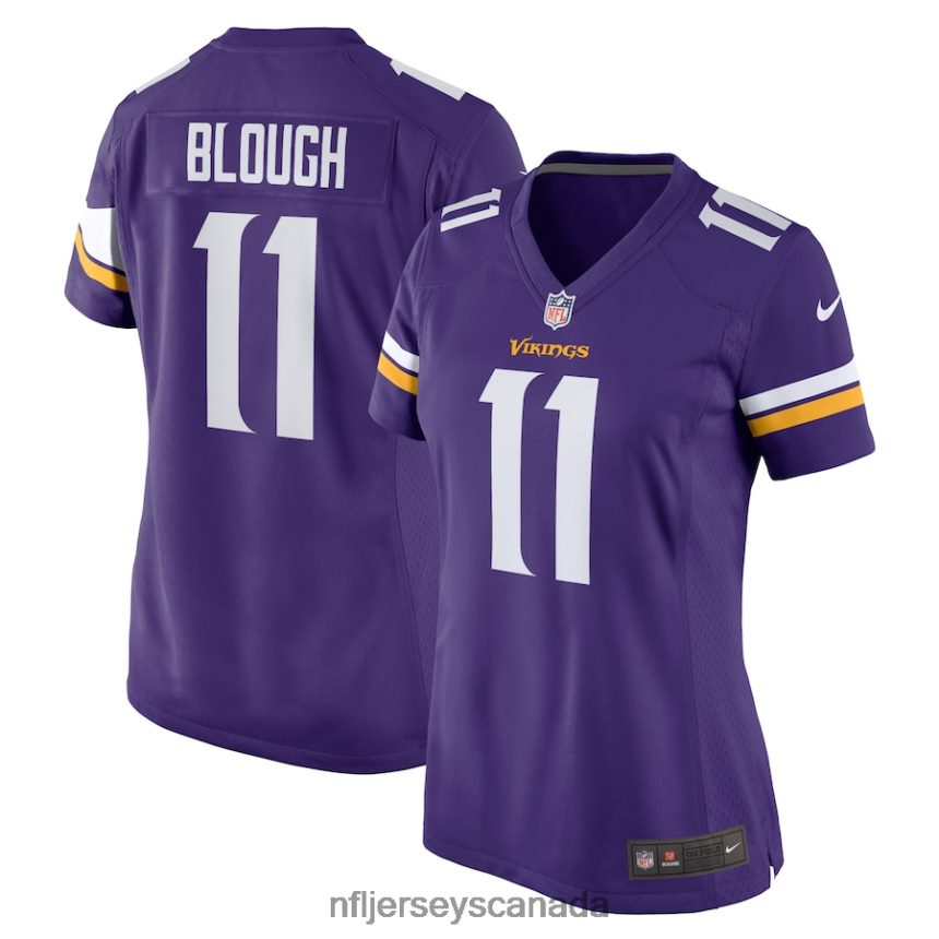 Women Minnesota Vikings David Blough Nike Purple Home Game Player Jersey Clothing NFL TBXFR65251