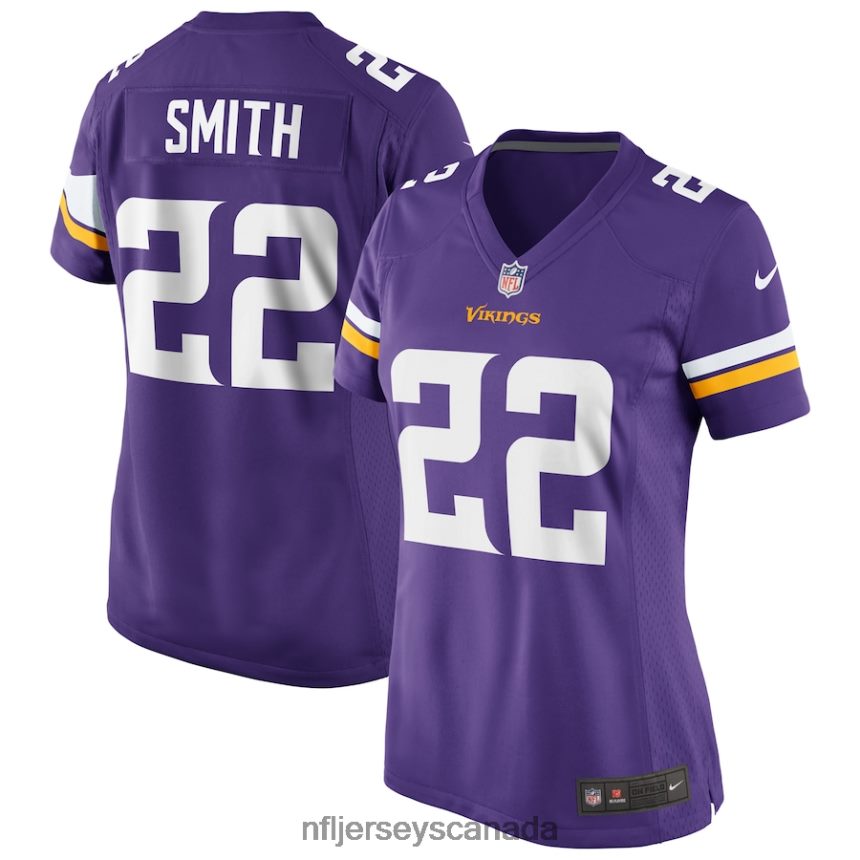 Women Nike Harrison Smith Purple Minnesota Vikings Game Jersey Clothing NFL TBXFR61135