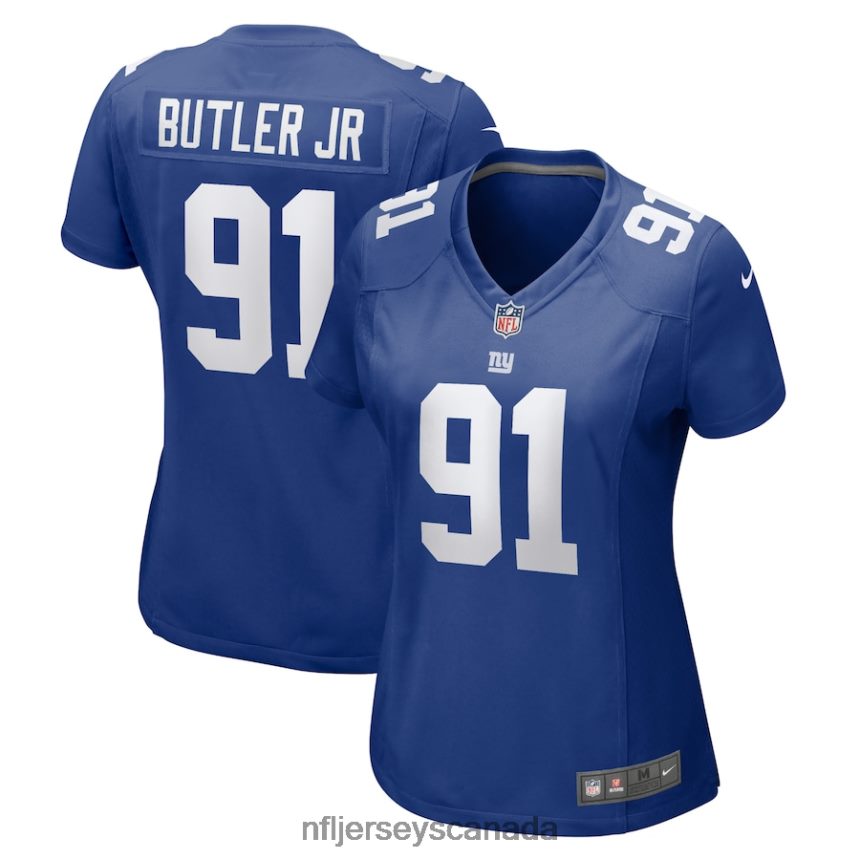 Women New York Giants Vernon Butler Nike Royal Home Game Player Jersey Clothing NFL TBXFR65930