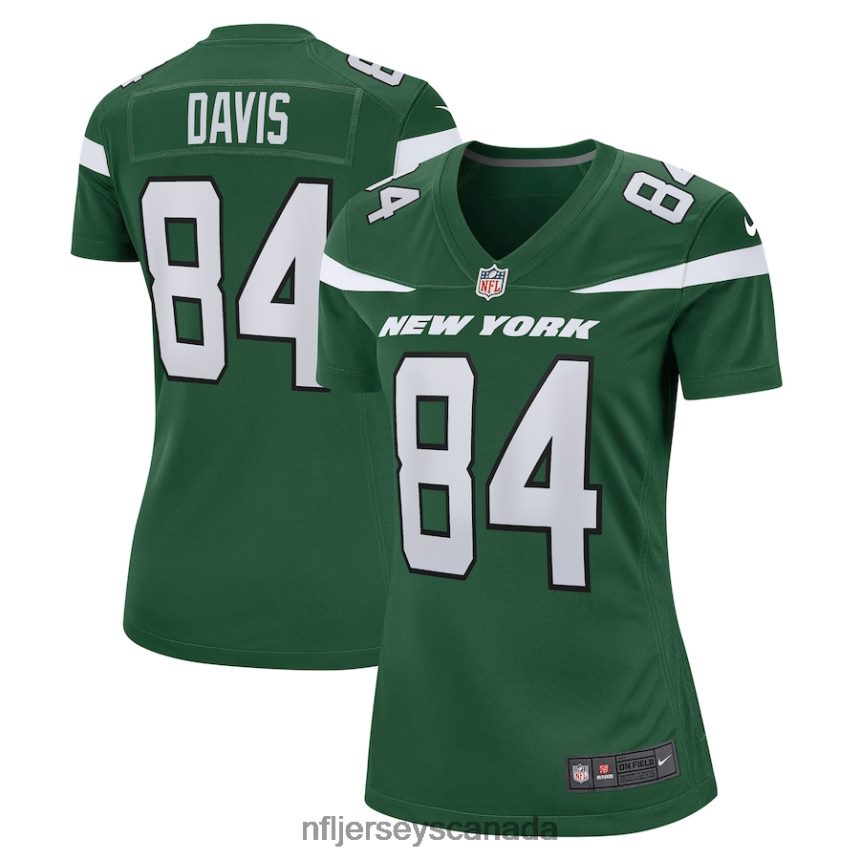 Women New York Jets Corey Davis Nike Gotham Green Game Jersey Clothing NFL TBXFR65009