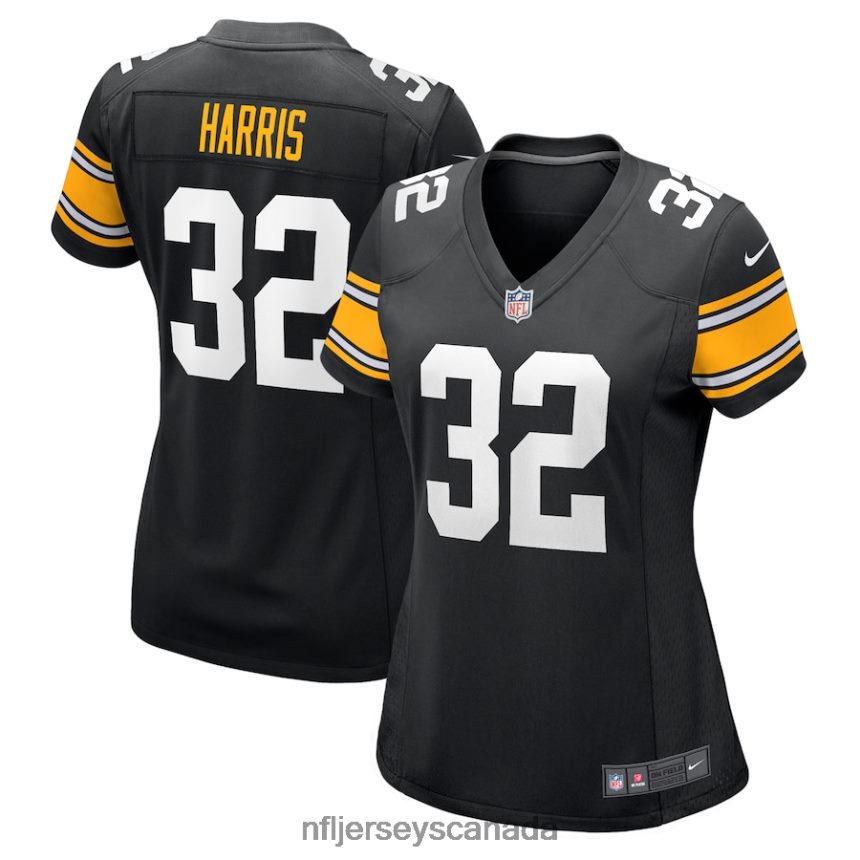 Women Pittsburgh Steelers Franco Harris Nike Black Alternate Retired Player Jersey Clothing NFL TBXFR61498