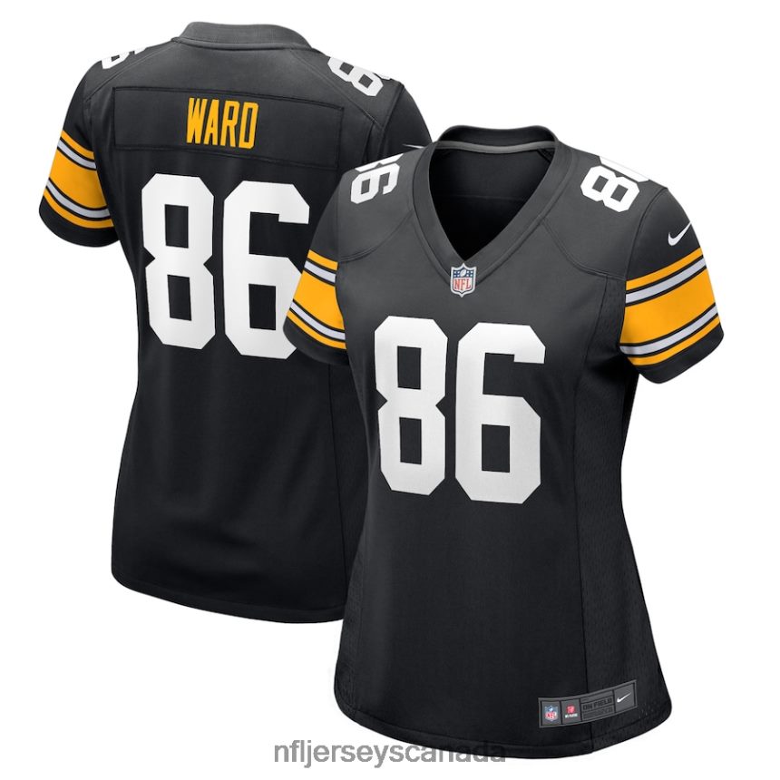 Women Pittsburgh Steelers Hines Ward Nike Black Retired Player Jersey Clothing NFL TBXFR61262