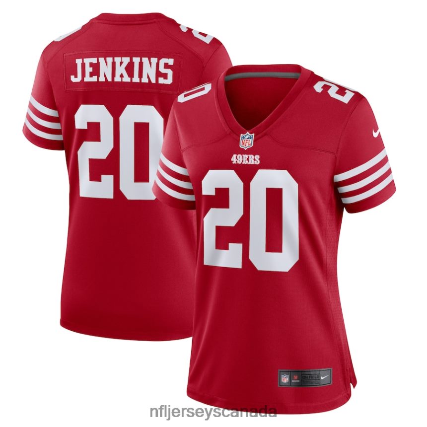 Women San Francisco 49ers Janoris Jenkins Nike Scarlet Home Game Player Jersey Clothing NFL TBXFR64687