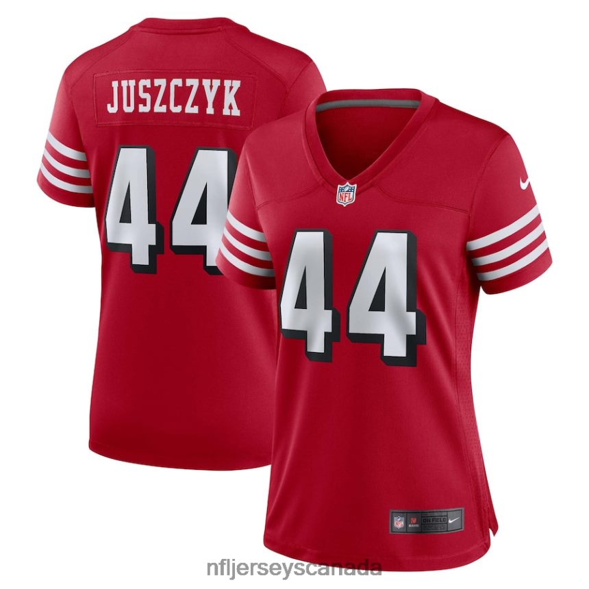 Women San Francisco 49ers Kyle Juszczyk Nike Scarlet Alternate Game Jersey Clothing NFL TBXFR63523
