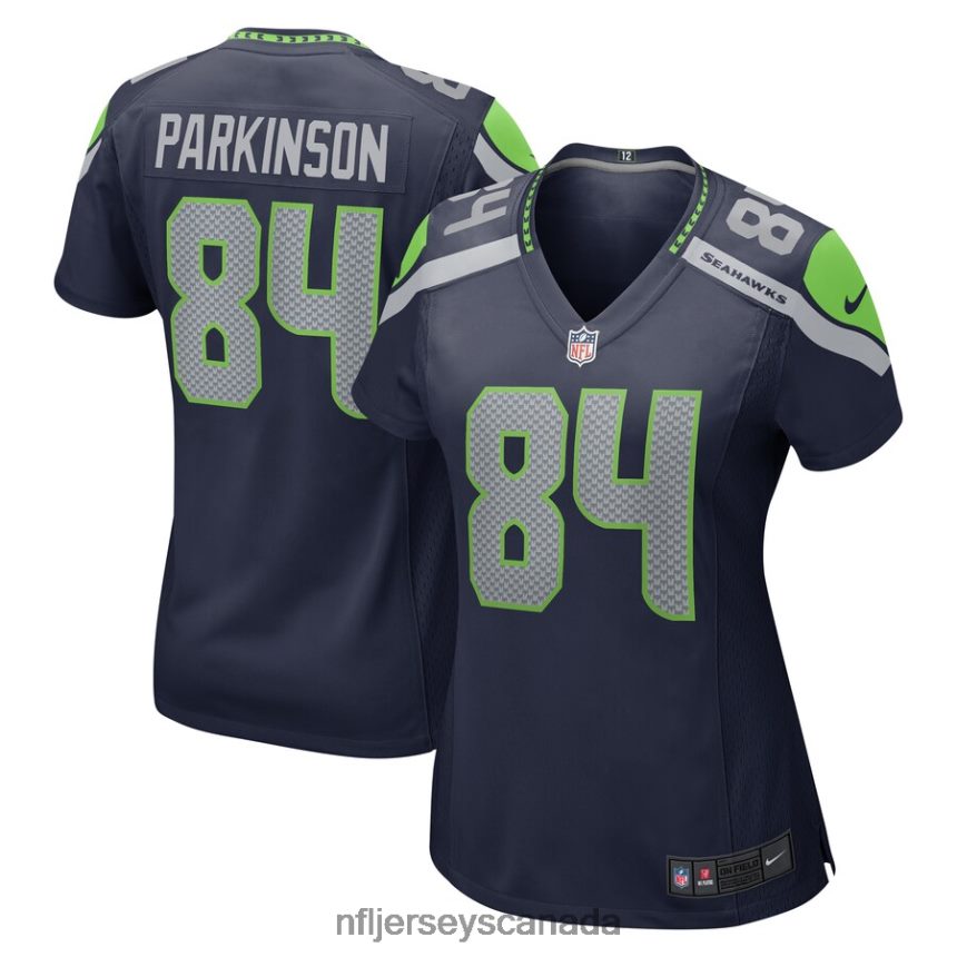 Women Seattle Seahawks Colby Parkinson Nike College Navy Game Jersey Clothing NFL TBXFR64815