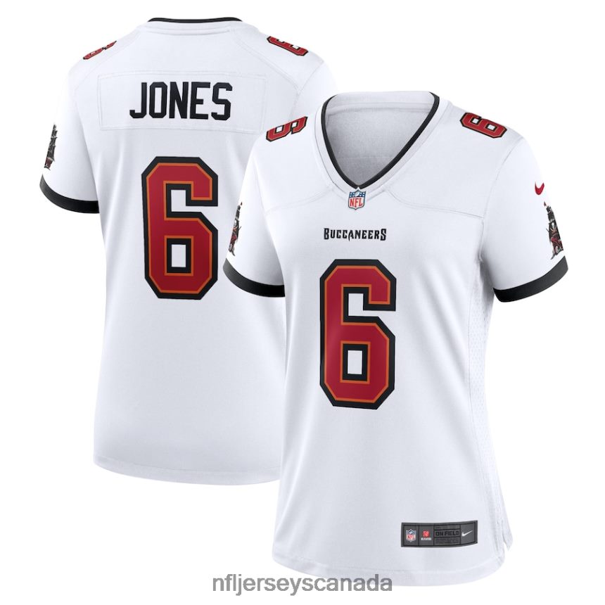 Women Tampa Bay Buccaneers Julio Jones Nike White Player Game Jersey Clothing NFL TBXFR64110