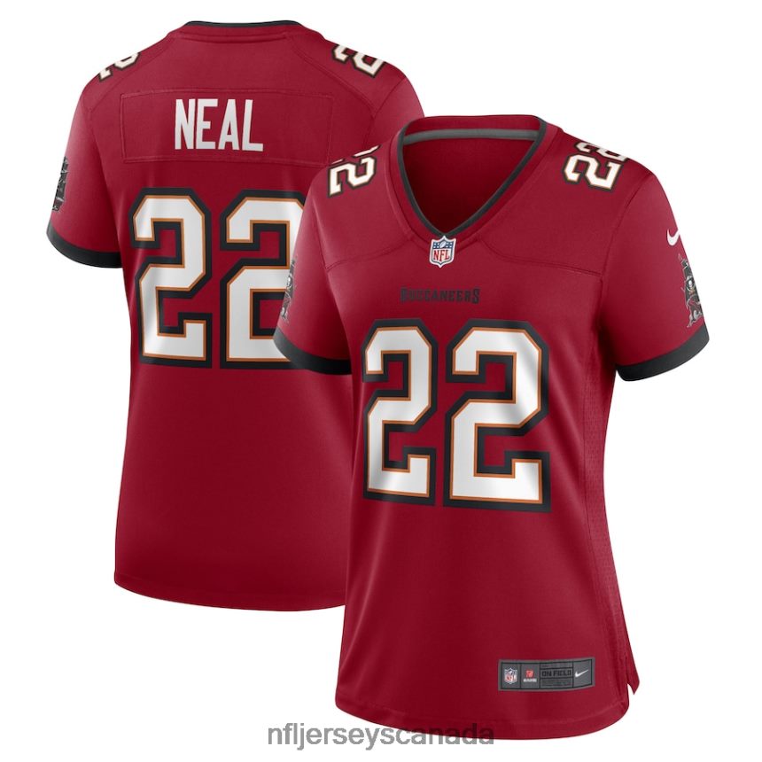 Women Tampa Bay Buccaneers Keanu Neal Nike Red Game Player Jersey Clothing NFL TBXFR67033