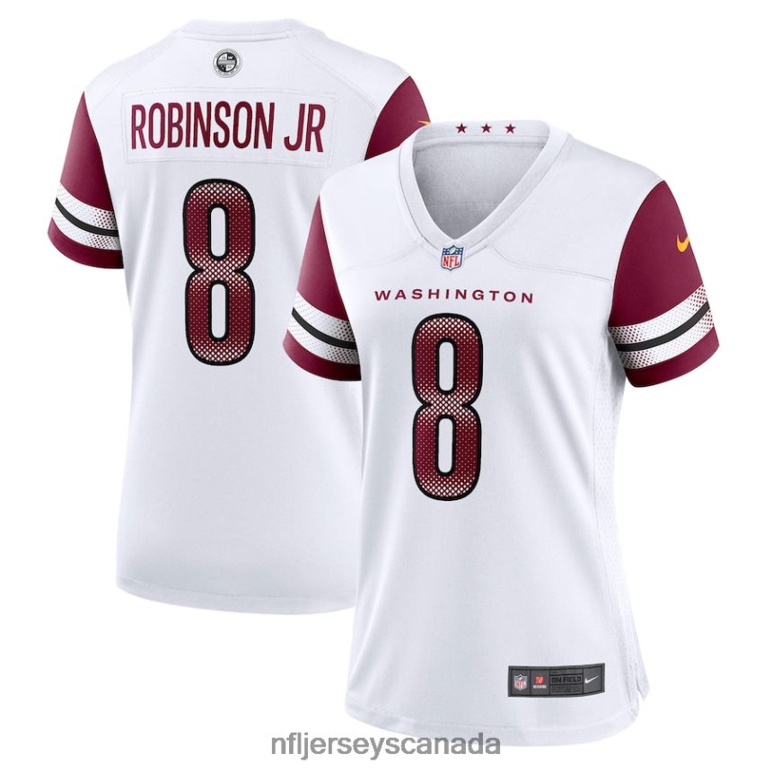 Women Washington Commanders Brian Robinson Jr. Nike White Away Game Player Jersey Clothing NFL TBXFR64221