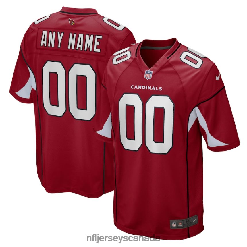 Youth Arizona Cardinals Nike Cardinal Team Custom Game Jersey Clothing NFL TBXFR6695
