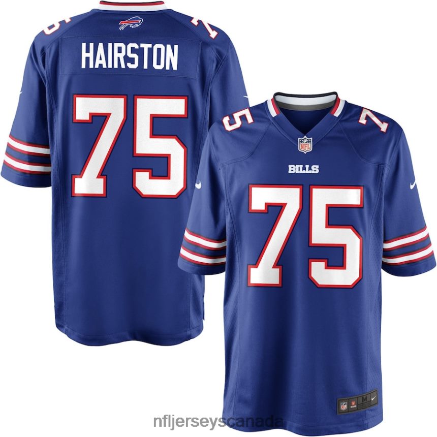 Youth Nike Buffalo Bills Chris Hairston Team Color Game Jersey Clothing NFL TBXFR65080