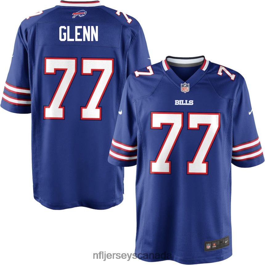 Youth Nike Buffalo Bills Cordy Glenn Team Color Game Jersey Clothing NFL TBXFR65079