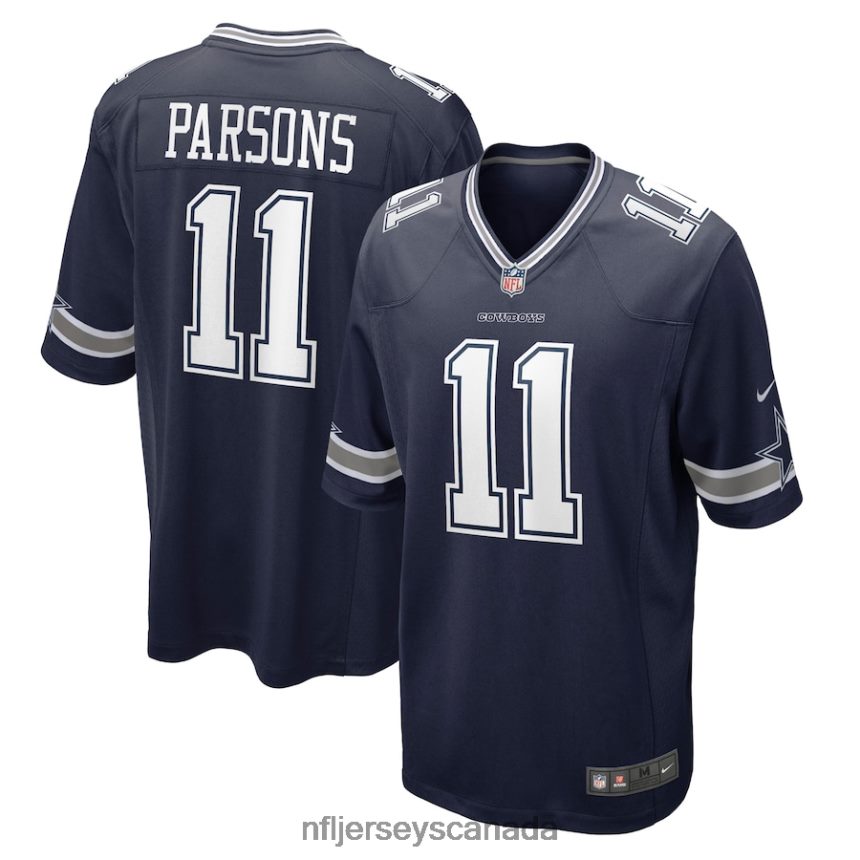 Youth Dallas Cowboys Micah Parsons Nike Navy Game Jersey Clothing NFL TBXFR6265