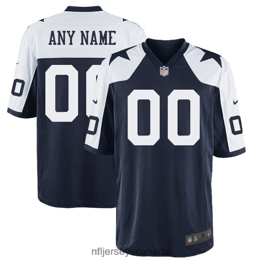 Youth Nike Dallas Cowboys Customized Alternate Game Jersey Clothing NFL TBXFR61094