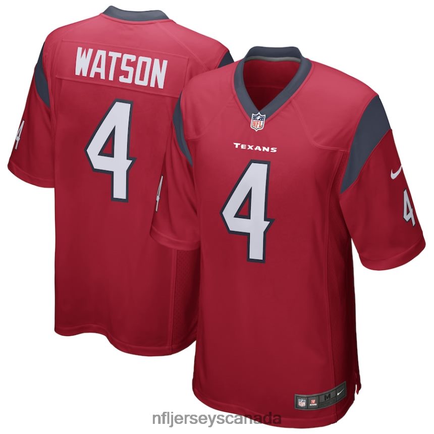 Youth Houston Texans Deshaun Watson Nike Red Game Jersey Clothing NFL TBXFR63445