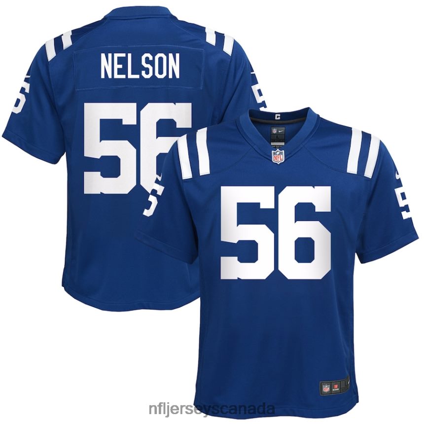 Youth Indianapolis Colts Quenton Nelson Nike Royal Game Jersey Clothing NFL TBXFR63584
