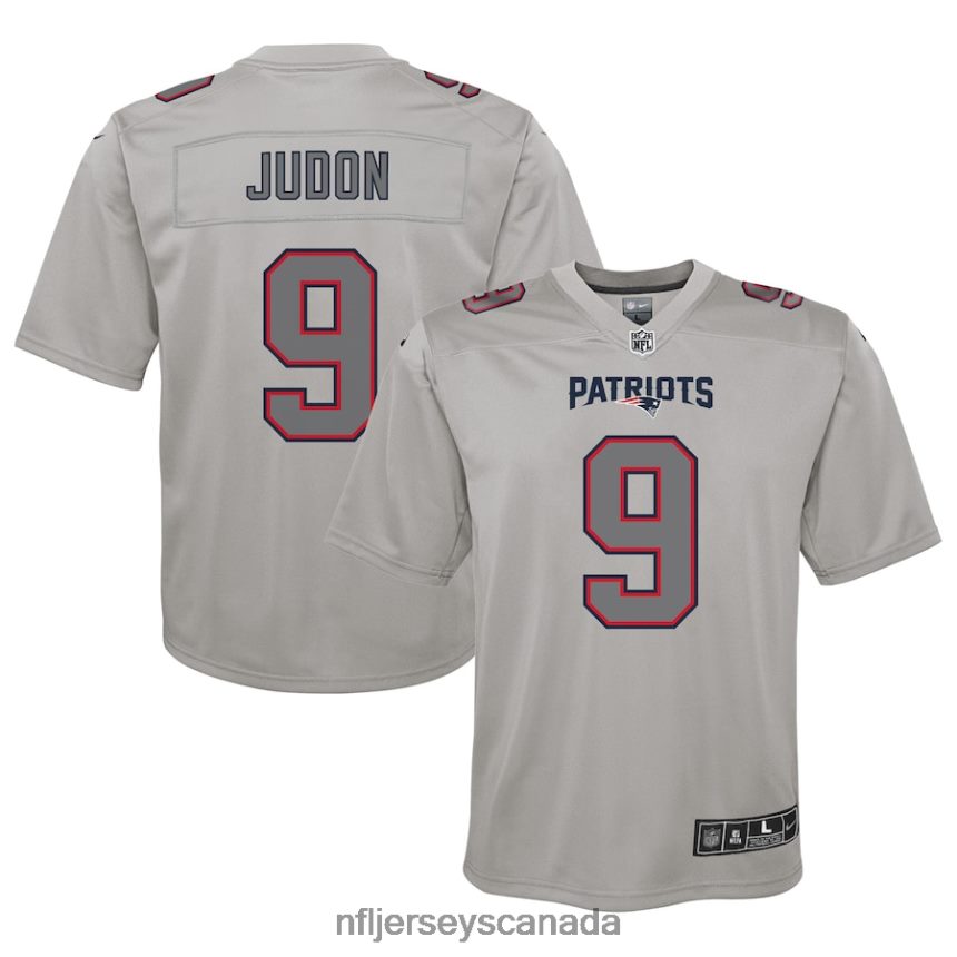 Youth New England Patriots Matthew Judon Nike Gray Atmosphere Fashion Game Jersey Clothing NFL TBXFR63287