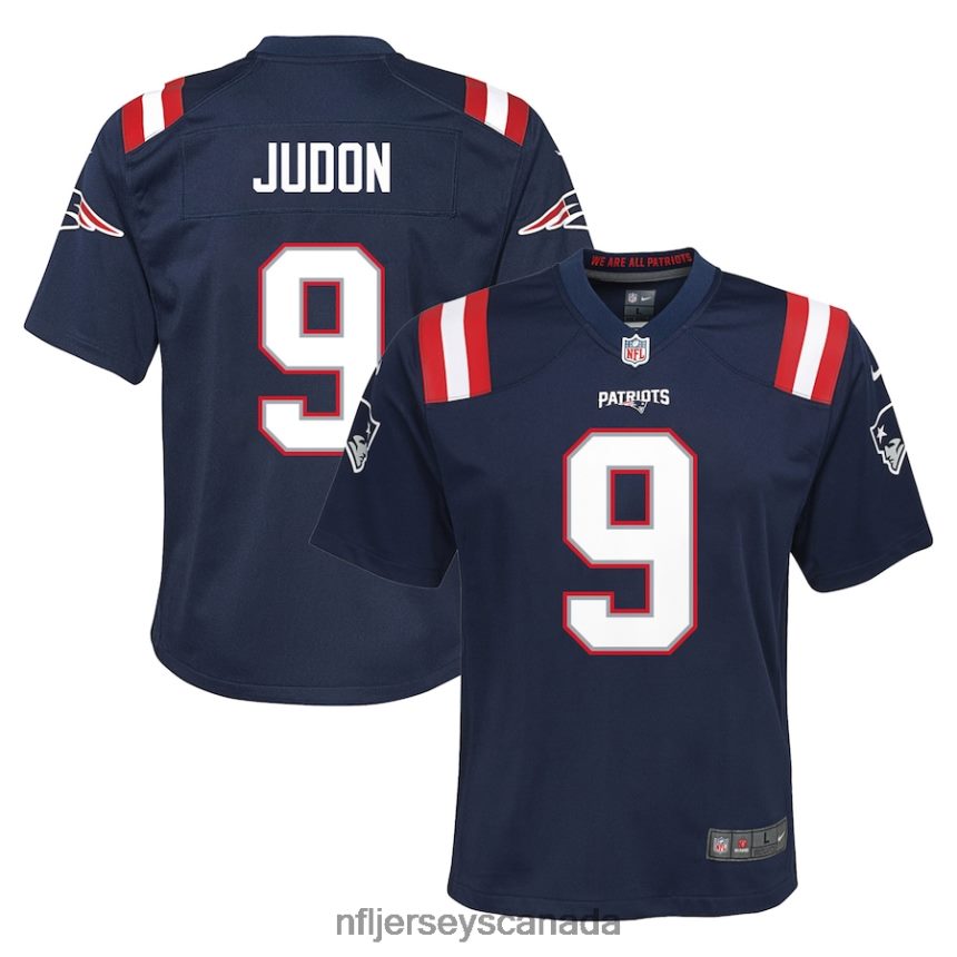 Youth New England Patriots Matthew Judon Nike Navy Game Jersey Clothing NFL TBXFR6991