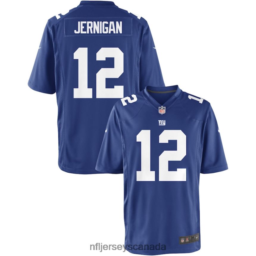 Youth Nike New York Giants Jerrel Jernigan Team Color Game Jersey Clothing NFL TBXFR65066